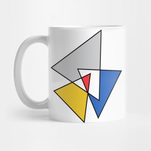 Mid Century Triangle Mug